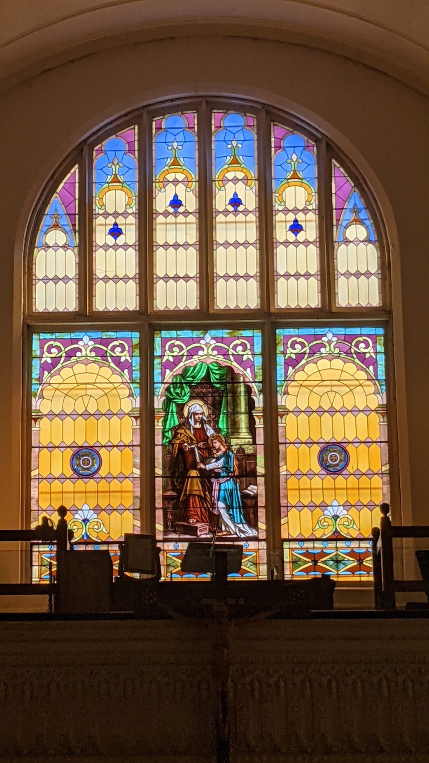 StainedGlass Window Restoration Project All Saints Catholic Parish